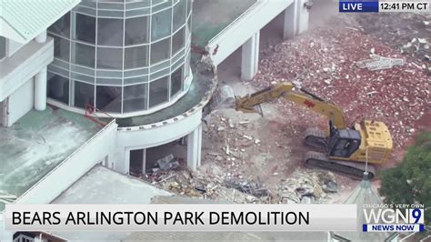 Bears start next phase of Arlington Park demolition Friday